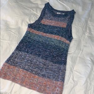Gap knit tank top - SMALL